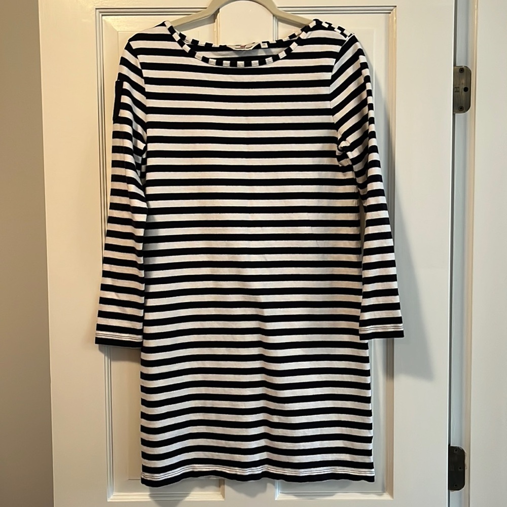 Vineyard Vines Nautical Stripe Boatneck Dress. Size XS.